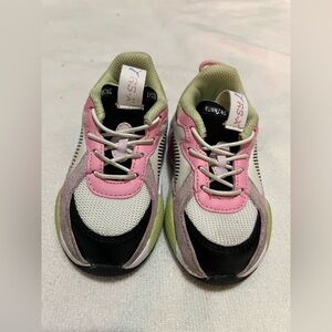 Puma Kids Sneakers in Pink and Green